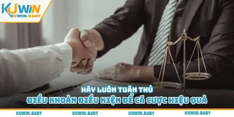 Hãy luôn tuân thủ điều khoản điều kiện để cá cược hiệu quả